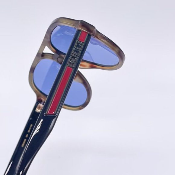 - Gucci sunglasses for men - Blue - 58/13/150 - Picture 3 of 7